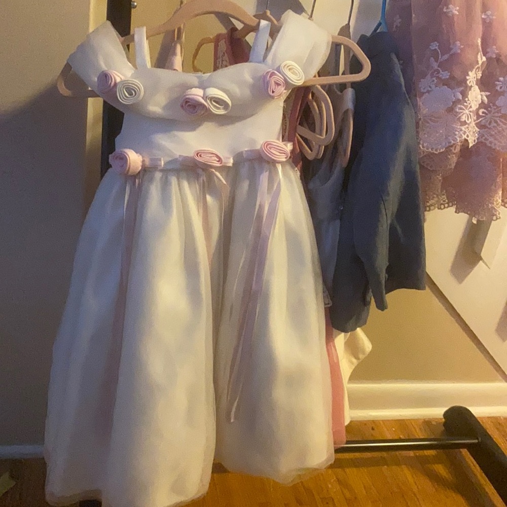 Tulle rose dress
